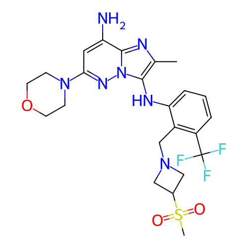Chemical structure of BindingDB Monomer ID 288357