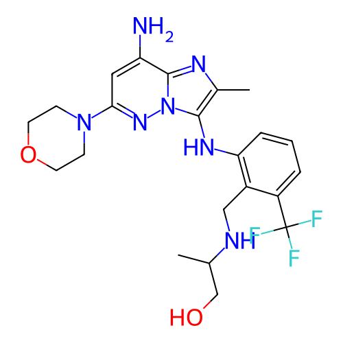 Chemical structure of BindingDB Monomer ID 288364