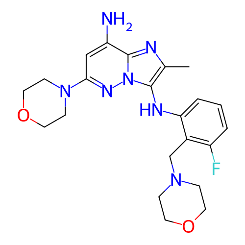 Chemical structure of BindingDB Monomer ID 288372