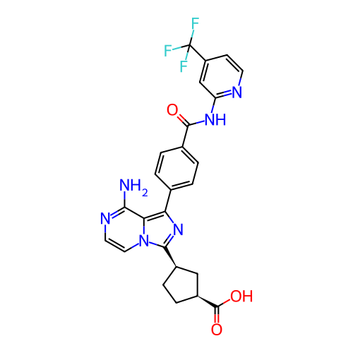 Chemical structure of BindingDB Monomer ID 288374