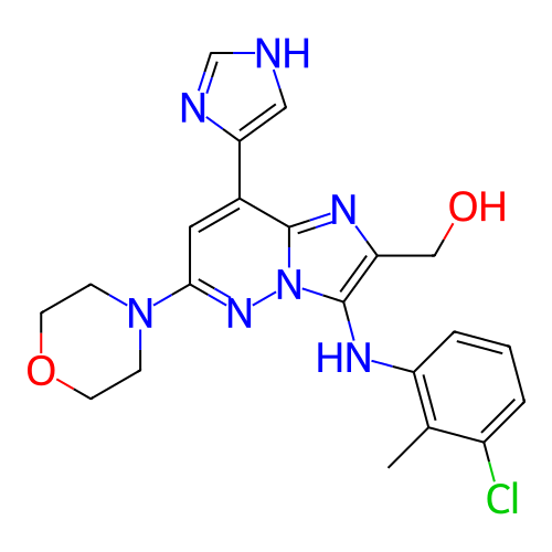 Chemical structure of BindingDB Monomer ID 288376