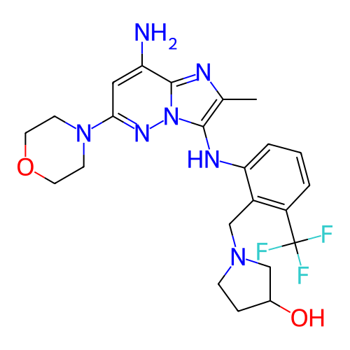 Chemical structure of BindingDB Monomer ID 288381