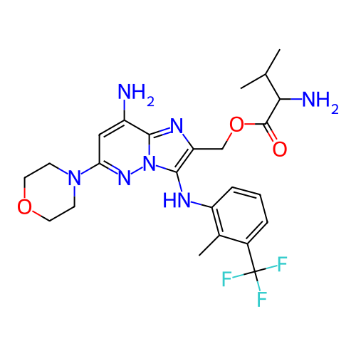 Chemical structure of BindingDB Monomer ID 288387