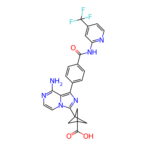 Chemical structure of BindingDB Monomer ID 288429