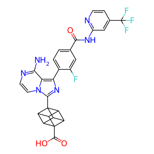 Chemical structure of BindingDB Monomer ID 288463