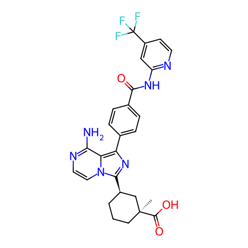 Chemical structure of BindingDB Monomer ID 288546