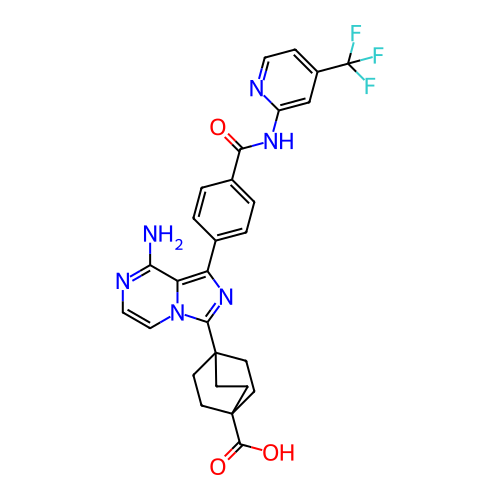 Chemical structure of BindingDB Monomer ID 288560