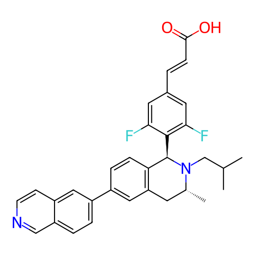 Chemical structure of BindingDB Monomer ID 288681