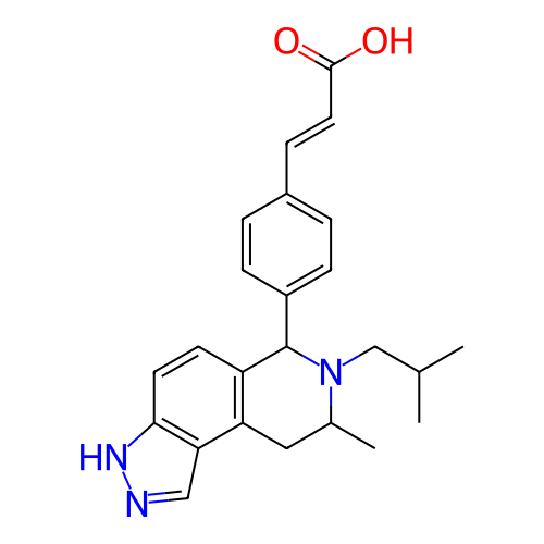 Chemical structure of BindingDB Monomer ID 288684