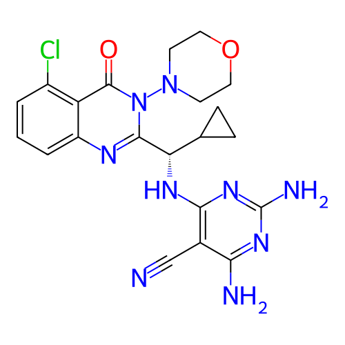 Chemical structure of BindingDB Monomer ID 288984