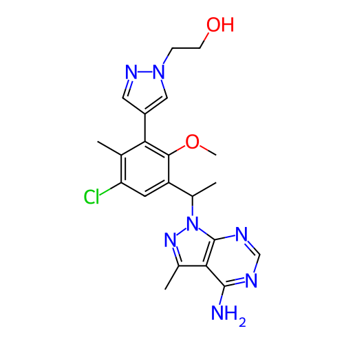 Chemical structure of BindingDB Monomer ID 289019