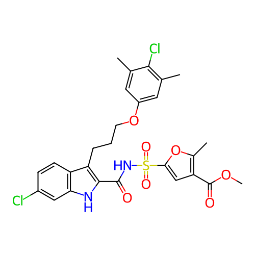Chemical structure of BindingDB Monomer ID 289055