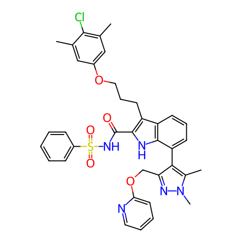 Chemical structure of BindingDB Monomer ID 289082