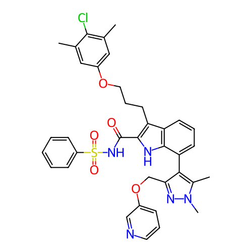 Chemical structure of BindingDB Monomer ID 289083