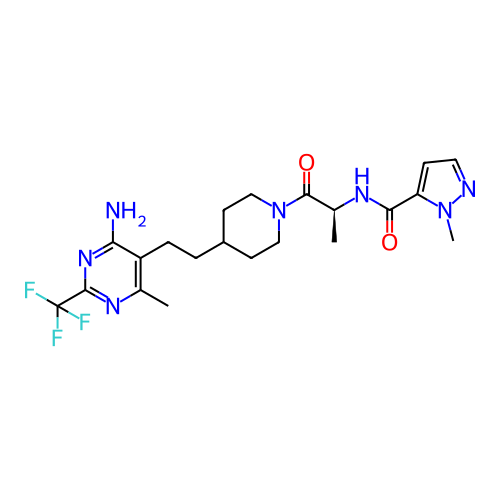 Chemical structure of BindingDB Monomer ID 289086