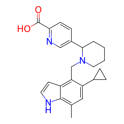 Chemical structure of BindingDB Monomer ID 289451