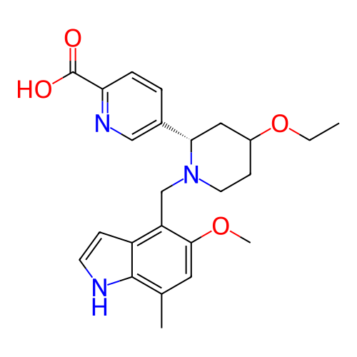 Chemical structure of BindingDB Monomer ID 289485