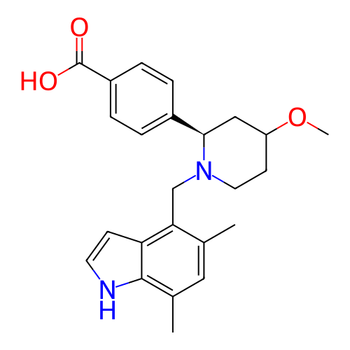 Chemical structure of BindingDB Monomer ID 289497
