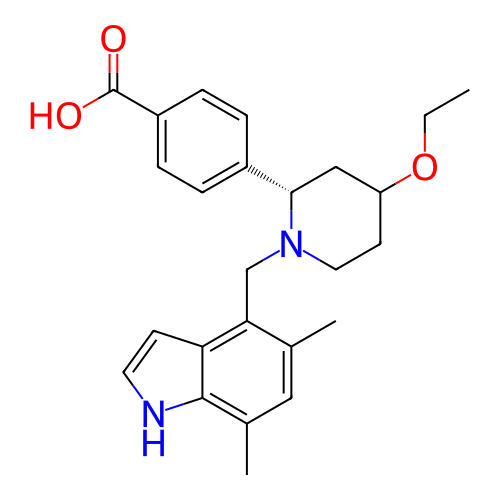 Chemical structure of BindingDB Monomer ID 289498