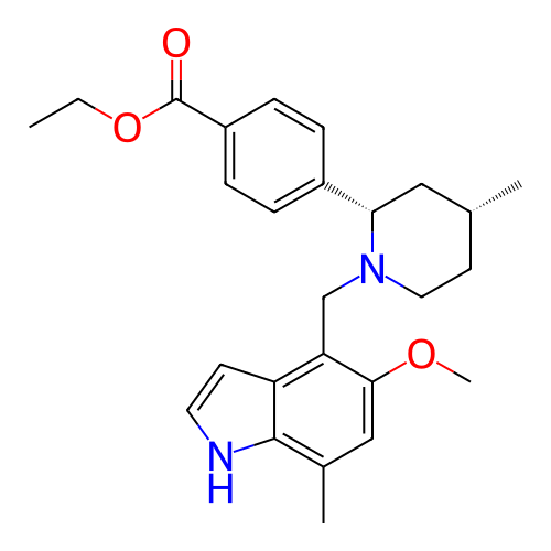 Chemical structure of BindingDB Monomer ID 289524