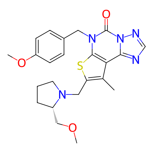 Chemical structure of BindingDB Monomer ID 289570