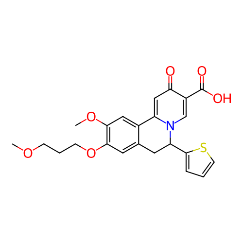 Chemical structure of BindingDB Monomer ID 289734