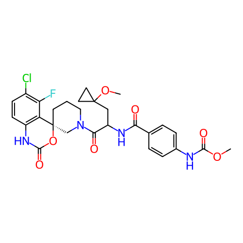 Chemical structure of BindingDB Monomer ID 289804