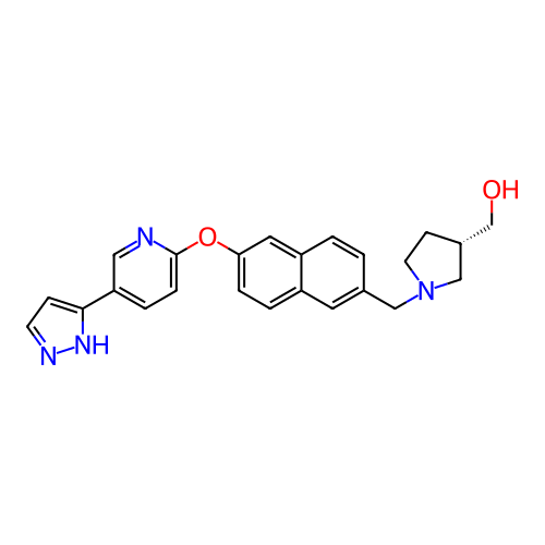 Chemical structure of BindingDB Monomer ID 289876