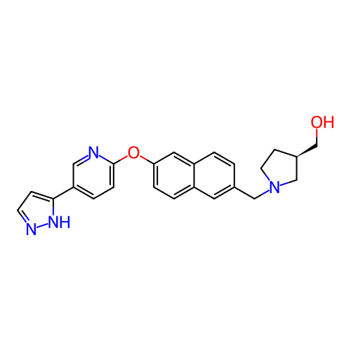 Chemical structure of BindingDB Monomer ID 289881