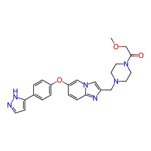 Chemical structure of BindingDB Monomer ID 289956