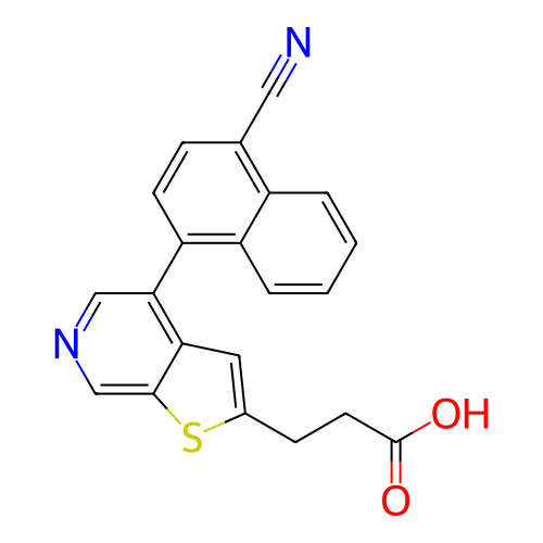 Chemical structure of BindingDB Monomer ID 290457