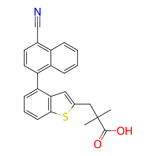 Chemical structure of BindingDB Monomer ID 290461