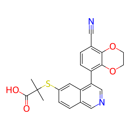 Chemical structure of BindingDB Monomer ID 290469