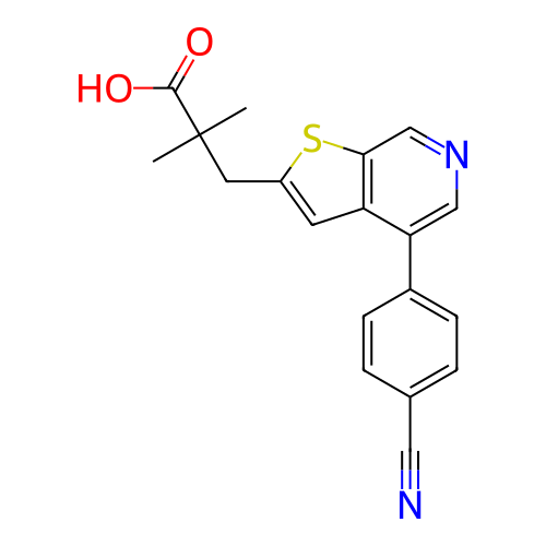 Chemical structure of BindingDB Monomer ID 290489