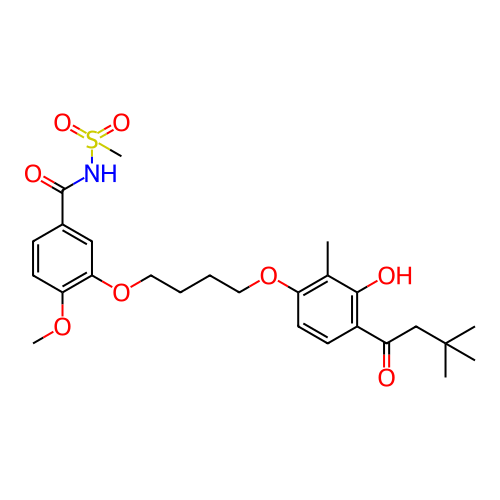 Chemical structure of BindingDB Monomer ID 290512