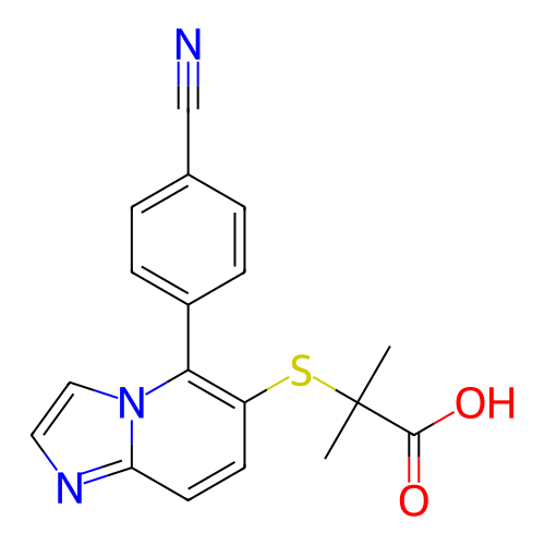 Chemical structure of BindingDB Monomer ID 290597