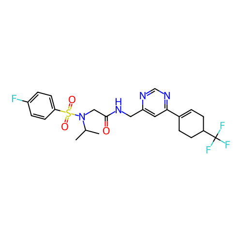 Chemical structure of BindingDB Monomer ID 291170