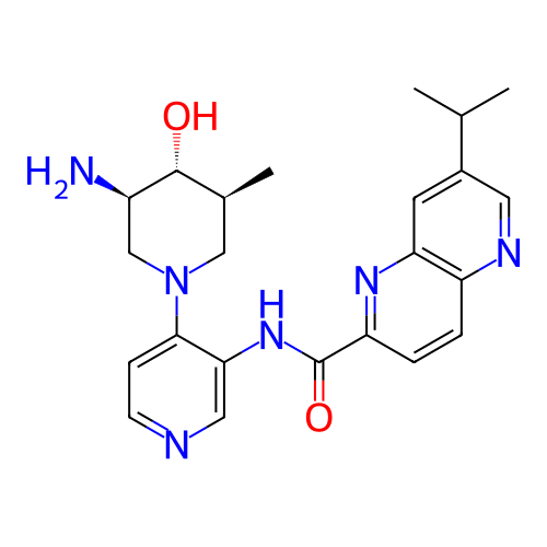 Chemical structure of BindingDB Monomer ID 291184