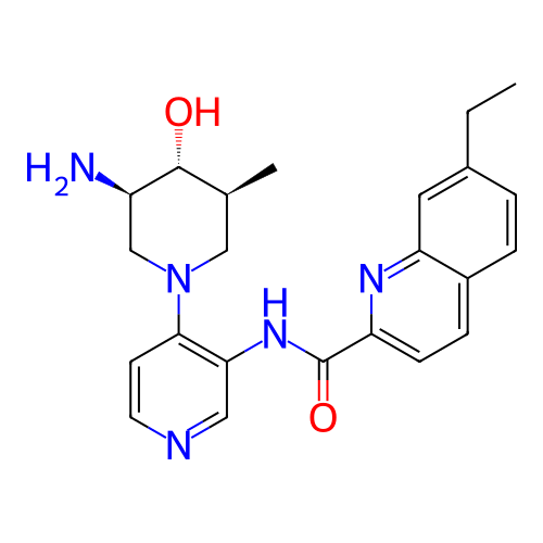Chemical structure of BindingDB Monomer ID 291187