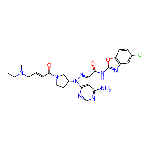 Chemical structure of BindingDB Monomer ID 291302