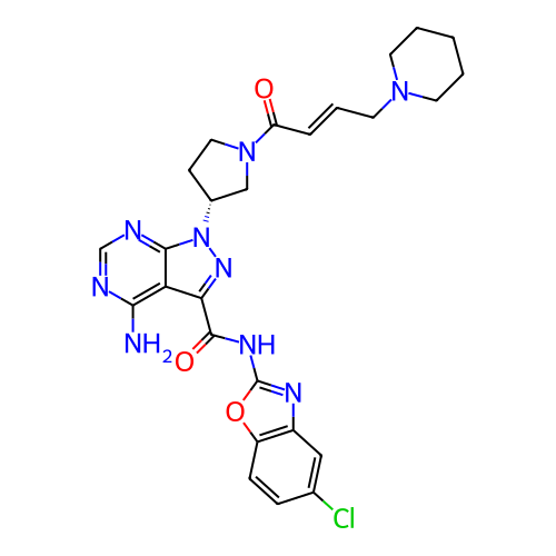 Chemical structure of BindingDB Monomer ID 291306