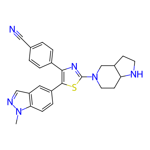 Chemical structure of BindingDB Monomer ID 292071