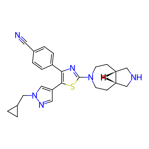 Chemical structure of BindingDB Monomer ID 292080