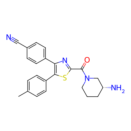 Chemical structure of BindingDB Monomer ID 292084