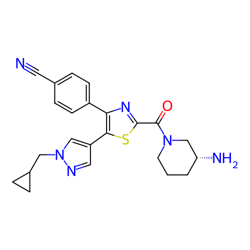 Chemical structure of BindingDB Monomer ID 292087