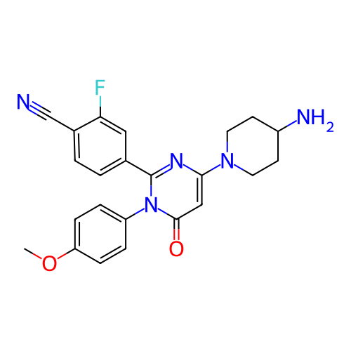 Chemical structure of BindingDB Monomer ID 292094