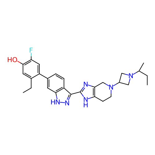 Chemical structure of BindingDB Monomer ID 292107