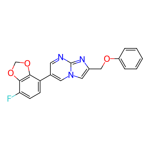 Chemical structure of BindingDB Monomer ID 292169