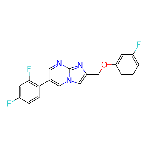 Chemical structure of BindingDB Monomer ID 292186
