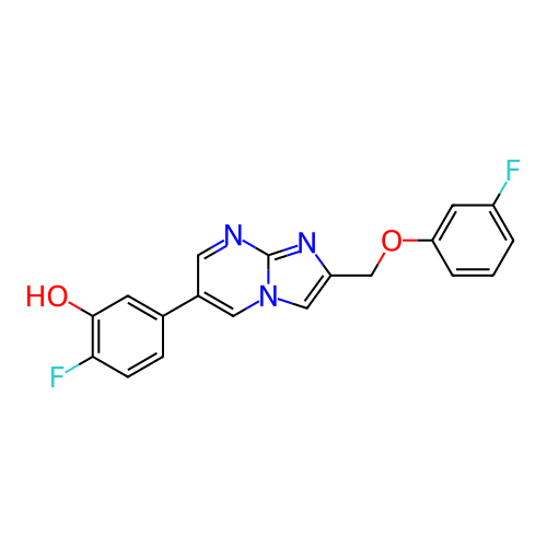 Chemical structure of BindingDB Monomer ID 292188